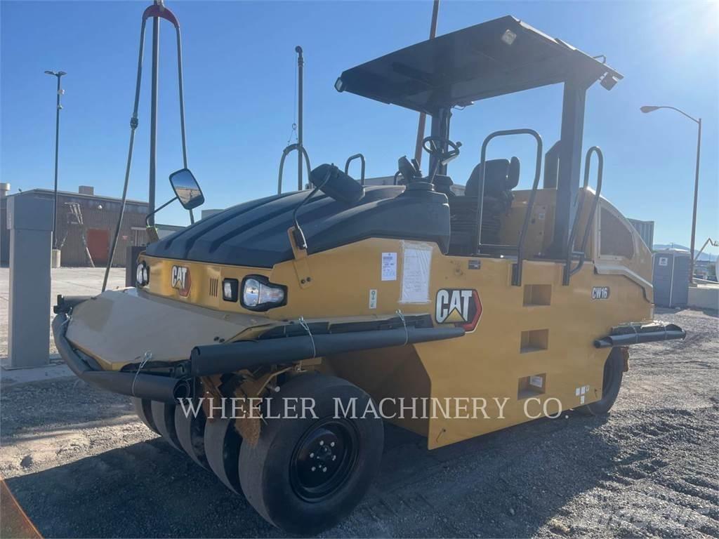 CAT CW16 공기 타이어 롤러