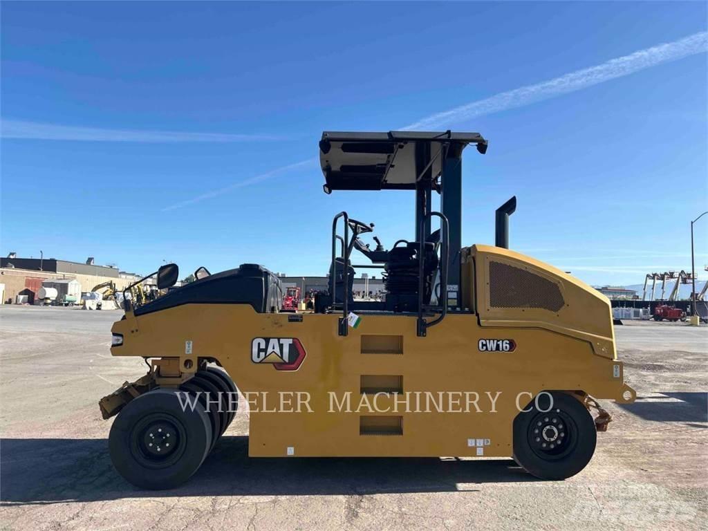 CAT CW16 공기 타이어 롤러
