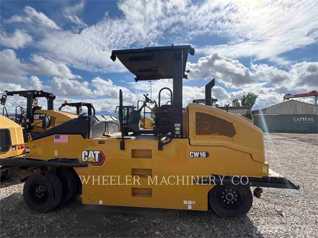 CAT CW16 공기 타이어 롤러