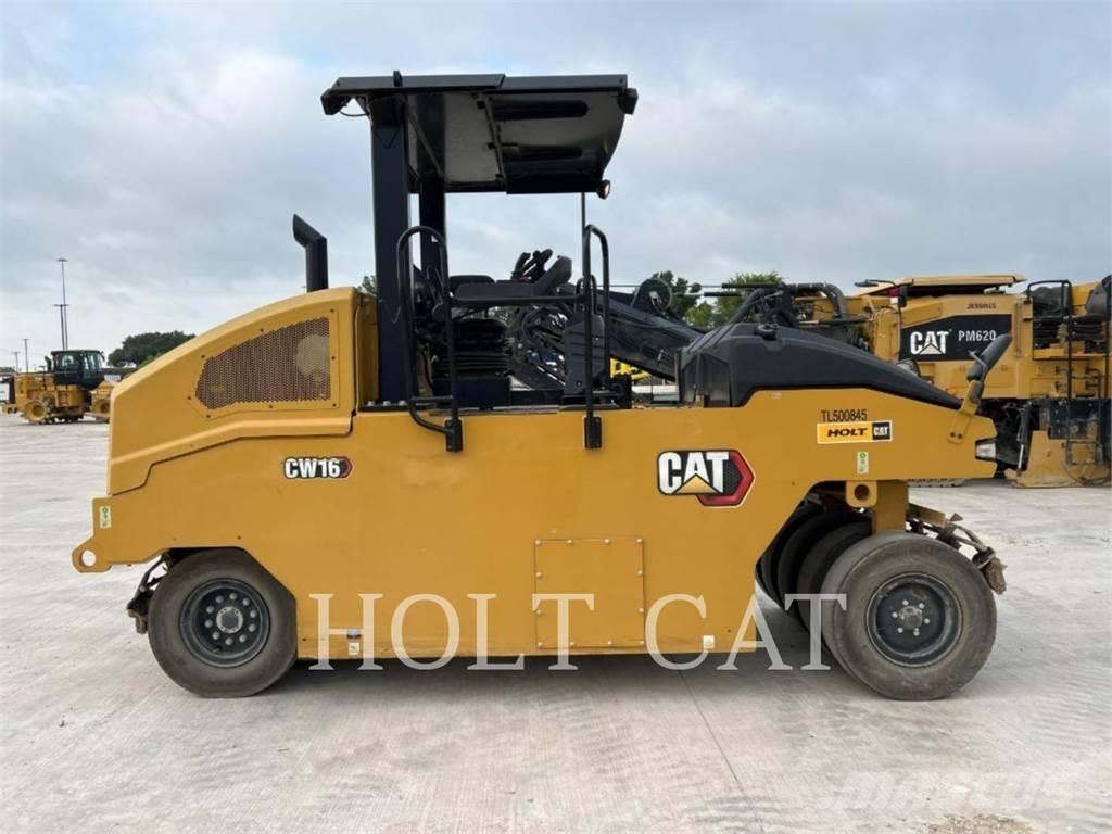 CAT CW16 싱글 드럼 롤러