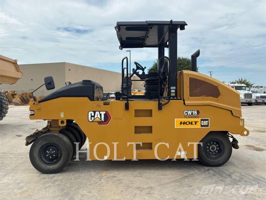 CAT CW16 싱글 드럼 롤러
