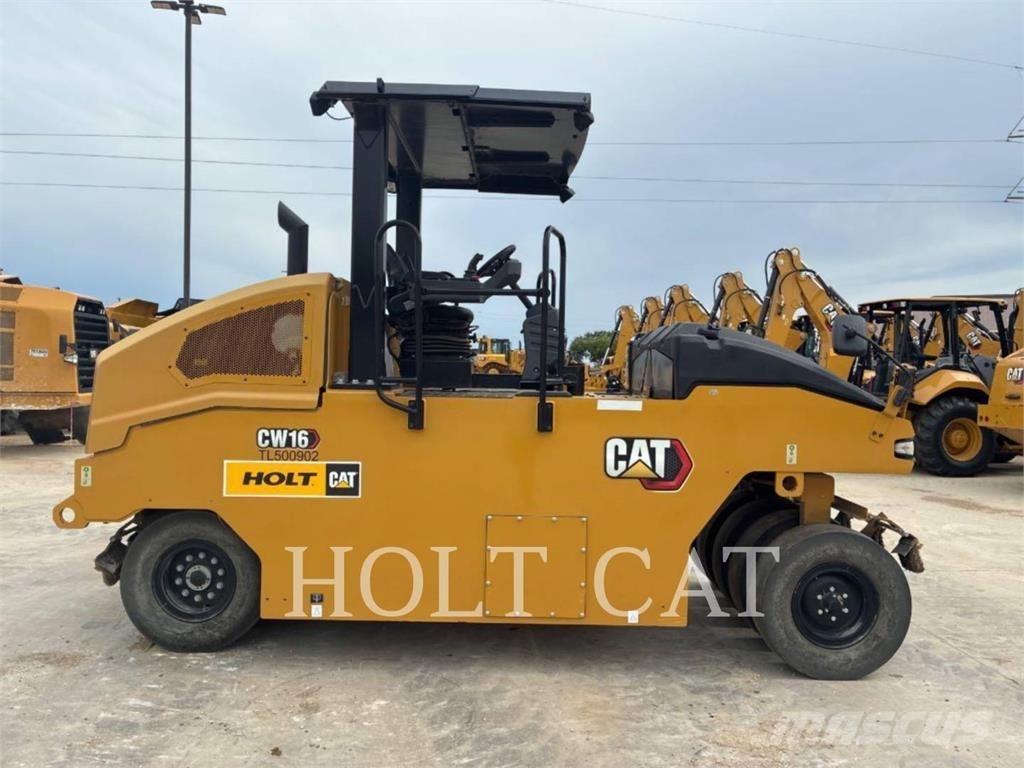 CAT CW16 싱글 드럼 롤러