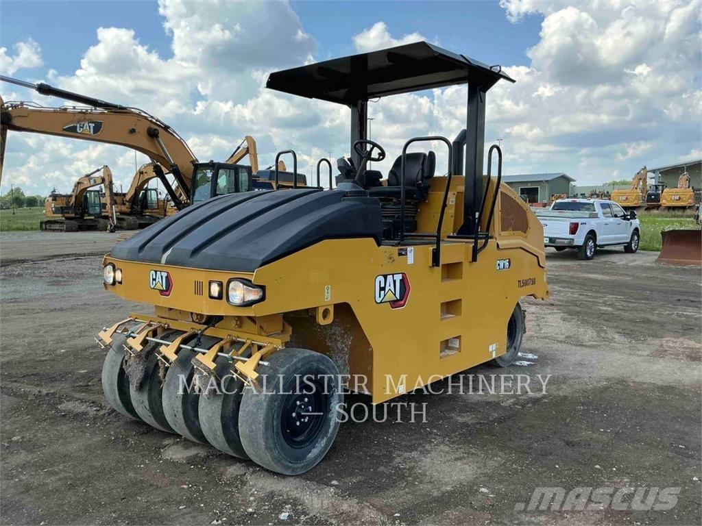 CAT CW16 공기 타이어 롤러