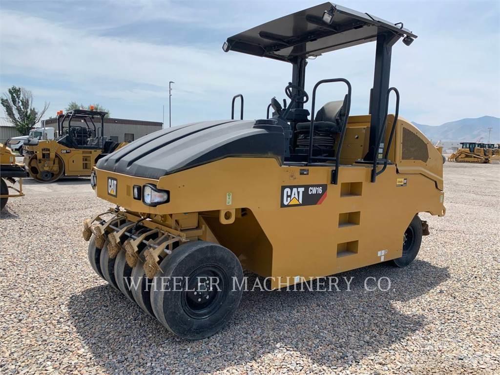 CAT CW16 공기 타이어 롤러