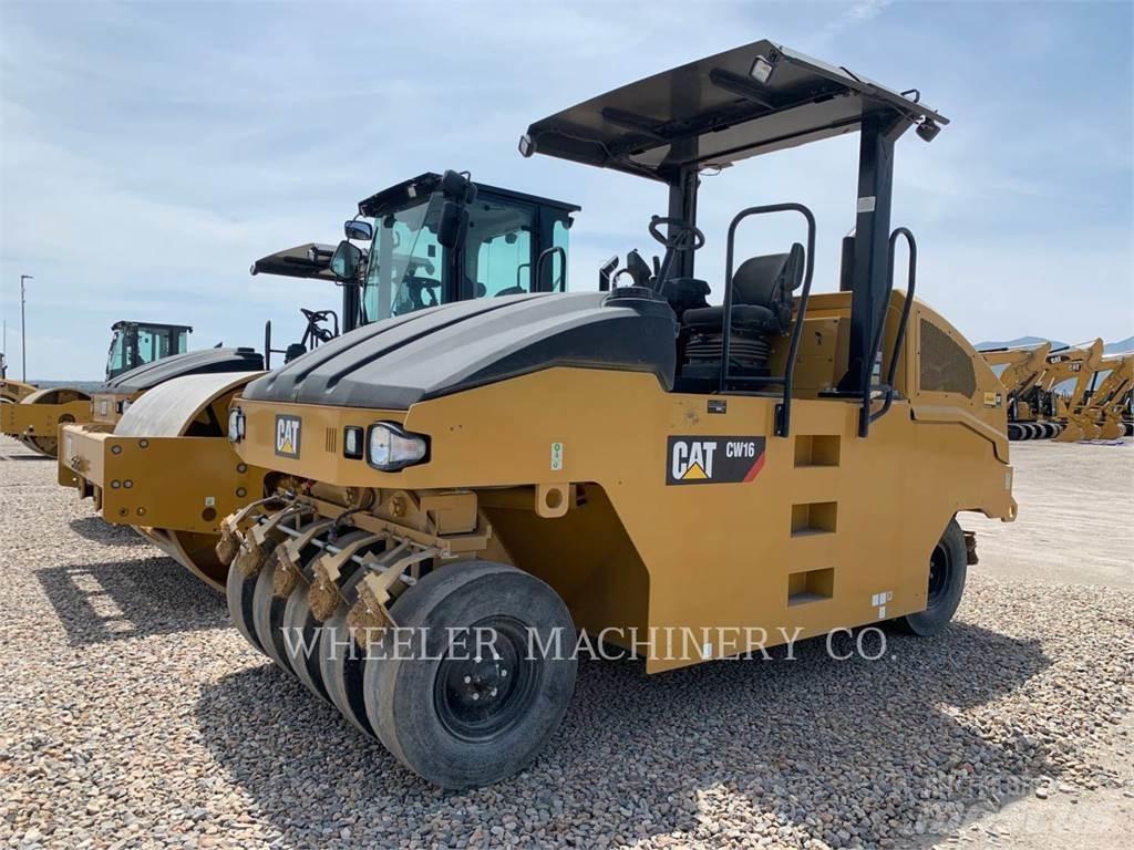 CAT CW16 공기 타이어 롤러