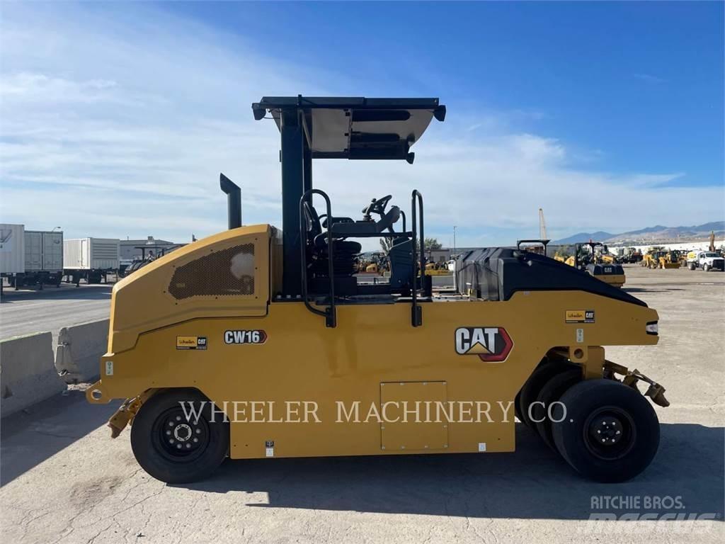 CAT CW16 공기 타이어 롤러