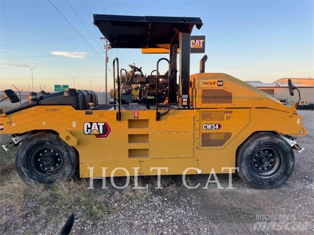 CAT CW34 싱글 드럼 롤러