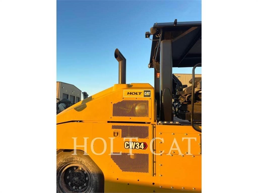 CAT CW34 싱글 드럼 롤러