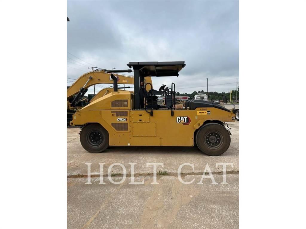 CAT CW34 싱글 드럼 롤러