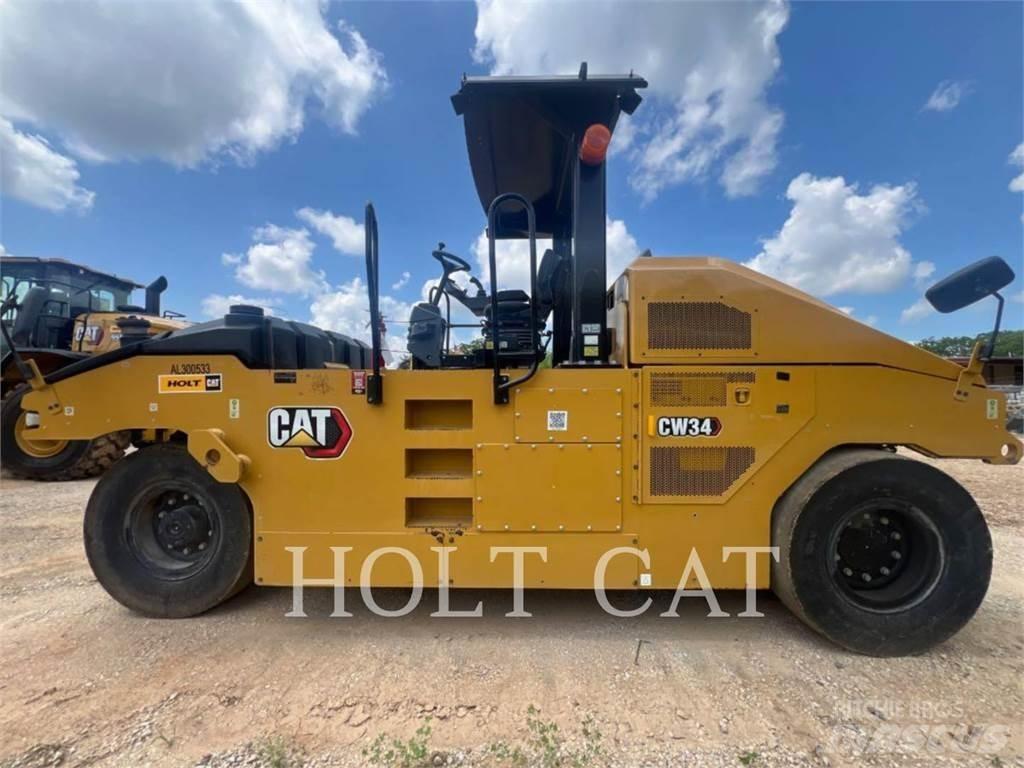 CAT CW34 싱글 드럼 롤러