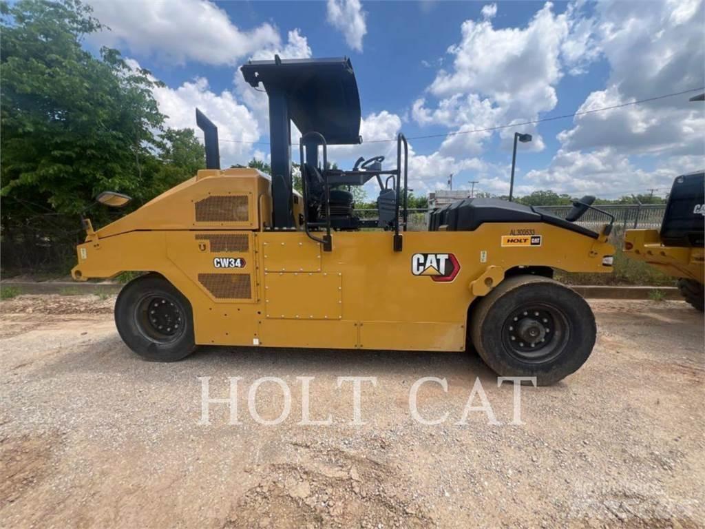 CAT CW34 싱글 드럼 롤러