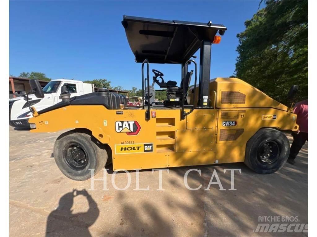 CAT CW34 싱글 드럼 롤러