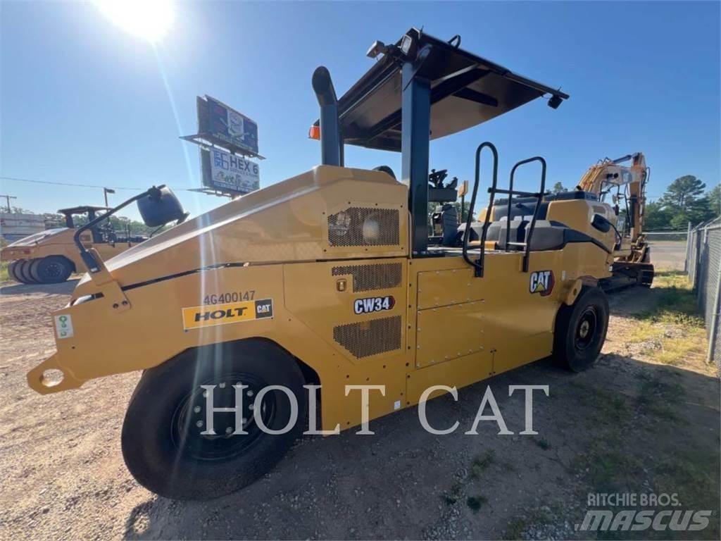 CAT CW34 싱글 드럼 롤러