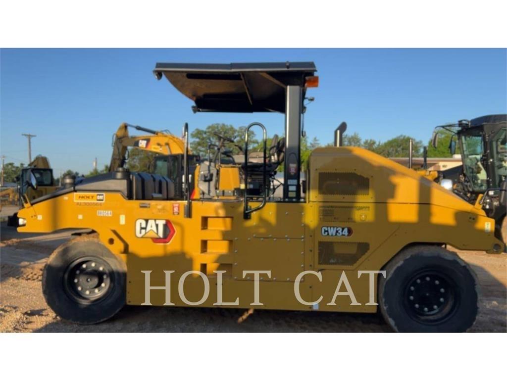 CAT CW34 싱글 드럼 롤러