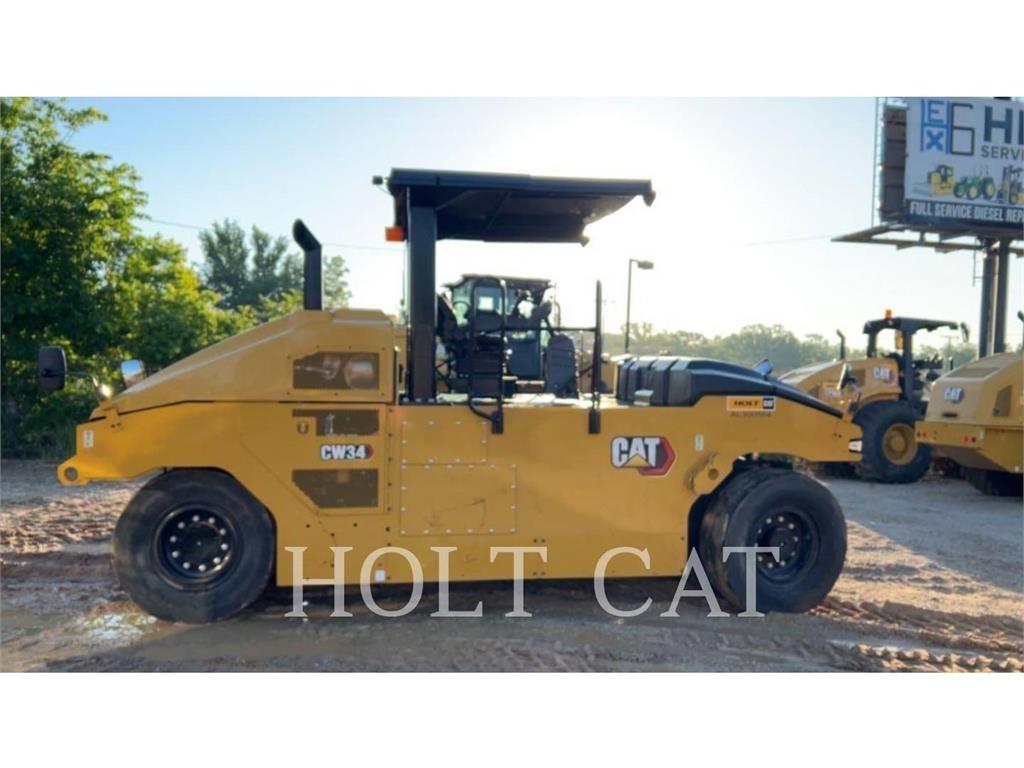 CAT CW34 싱글 드럼 롤러