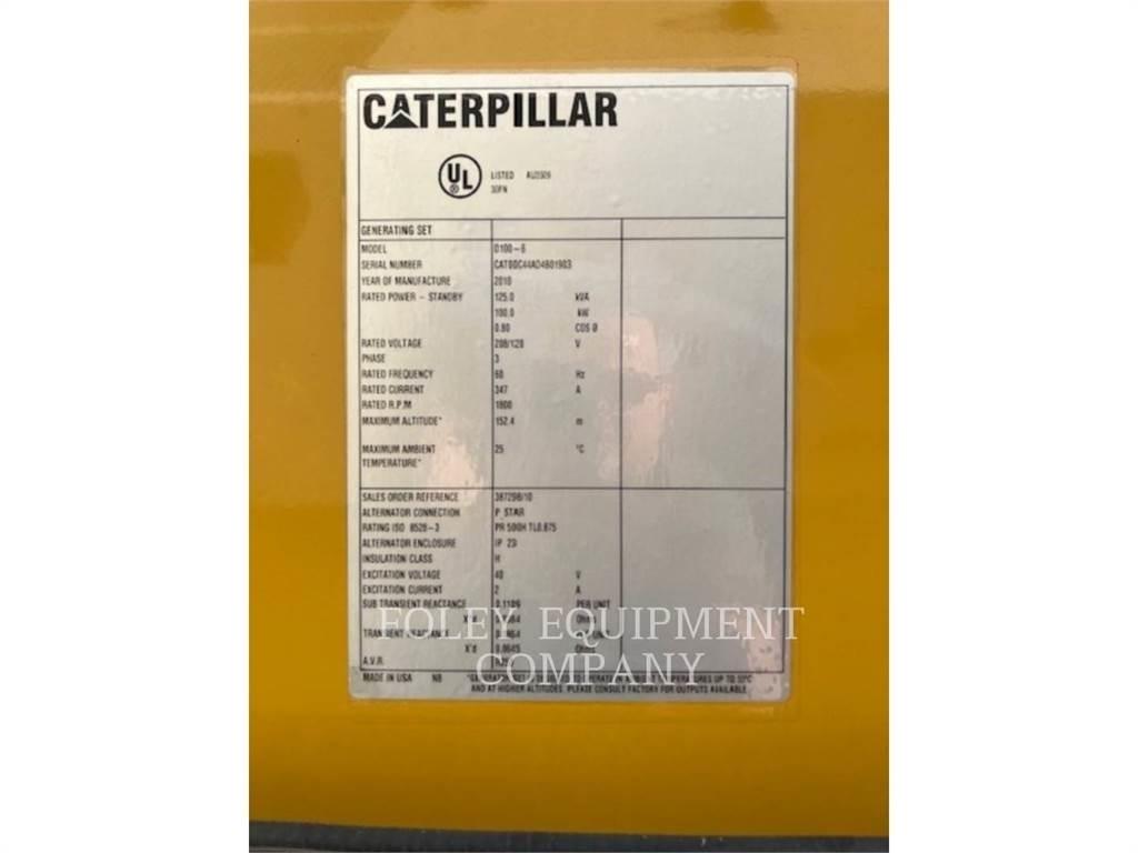 CAT D100 디젤 발전기
