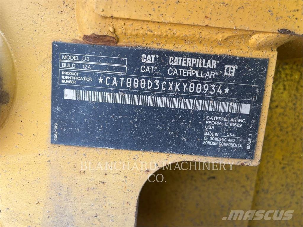 CAT D3 LGP 크롤러 도저