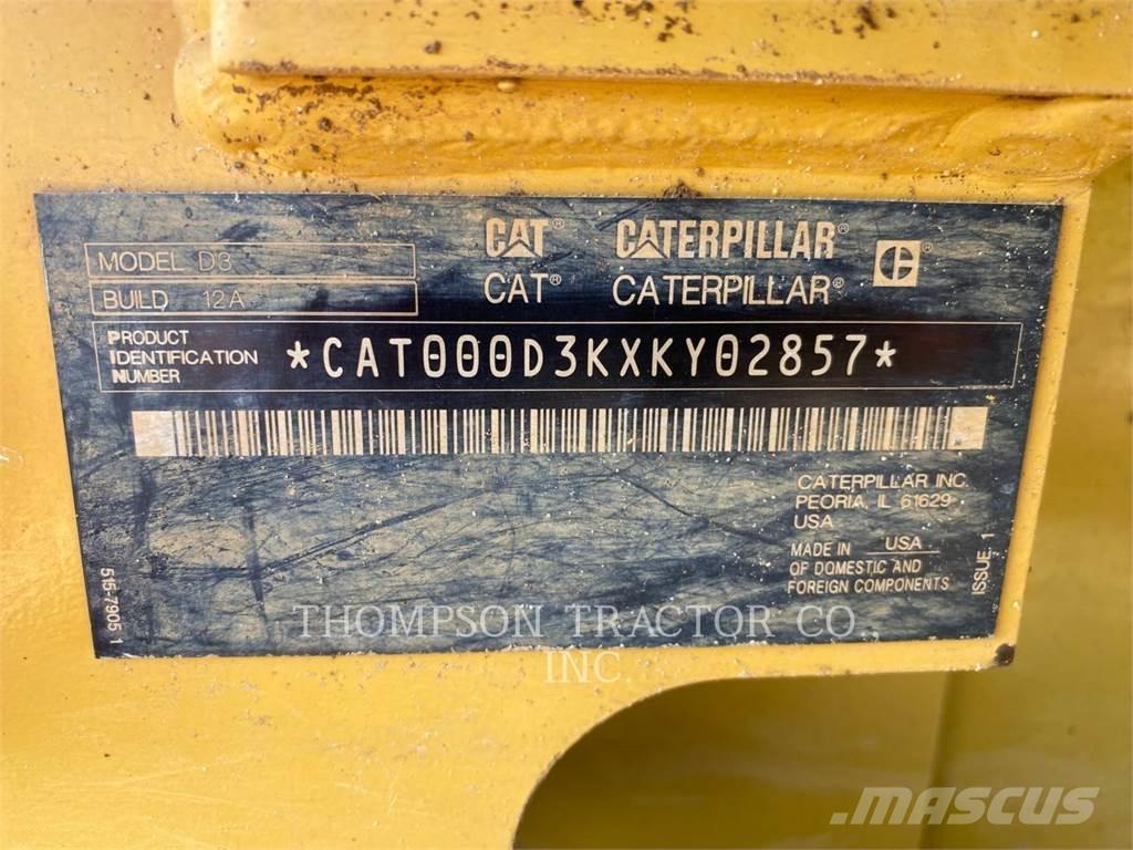 CAT D3LGP 크롤러 도저