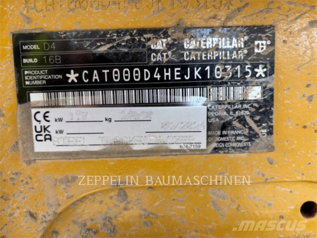 CAT D4-16A 크롤러 도저