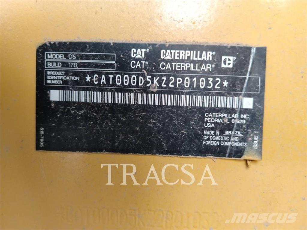 CAT D5 크롤러 도저