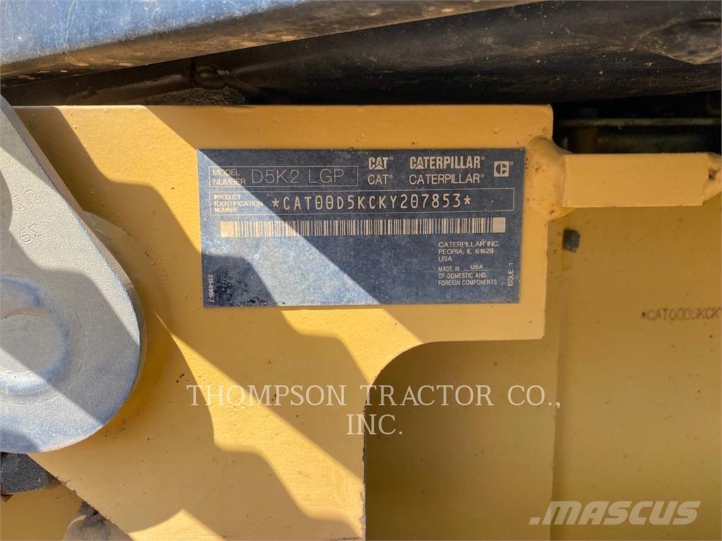 CAT D5K2 LGP 크롤러 도저