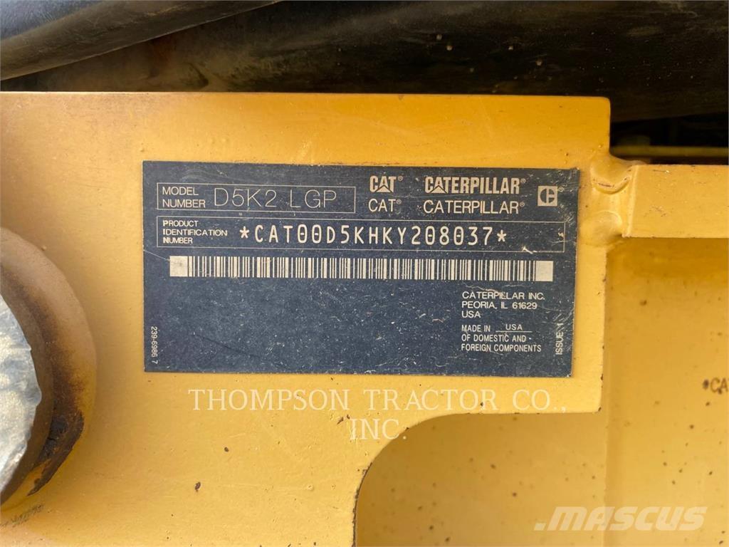 CAT D5K2 LGP 크롤러 도저