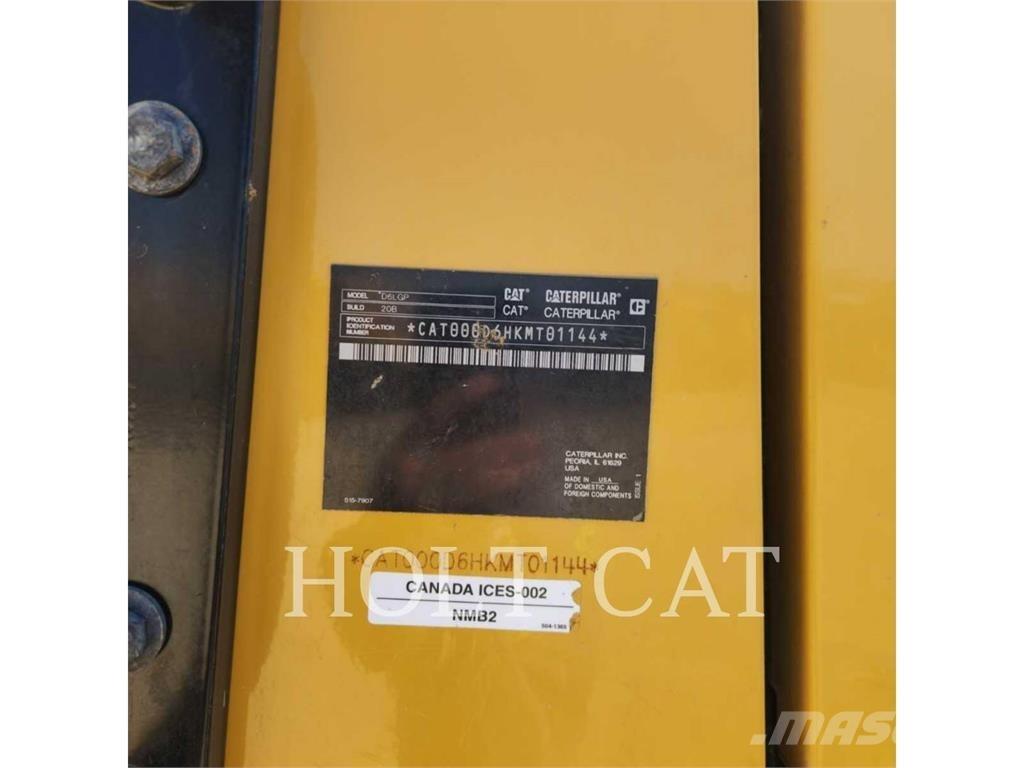 CAT D6 LGP 크롤러 도저