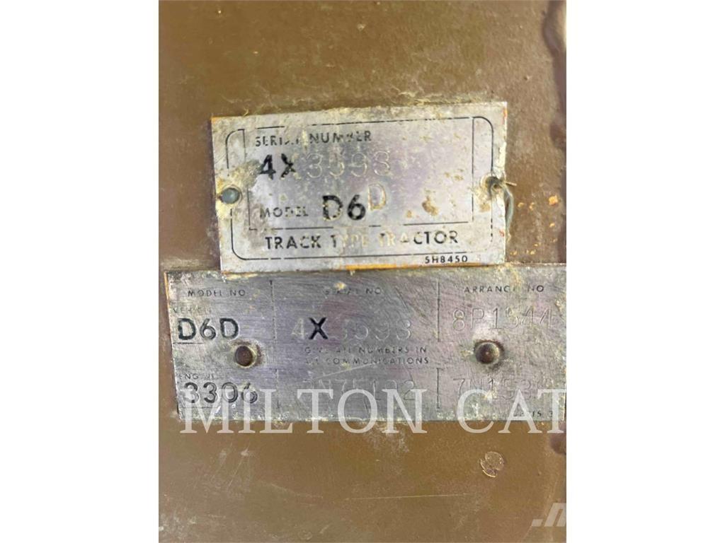 CAT D6D 크롤러 도저