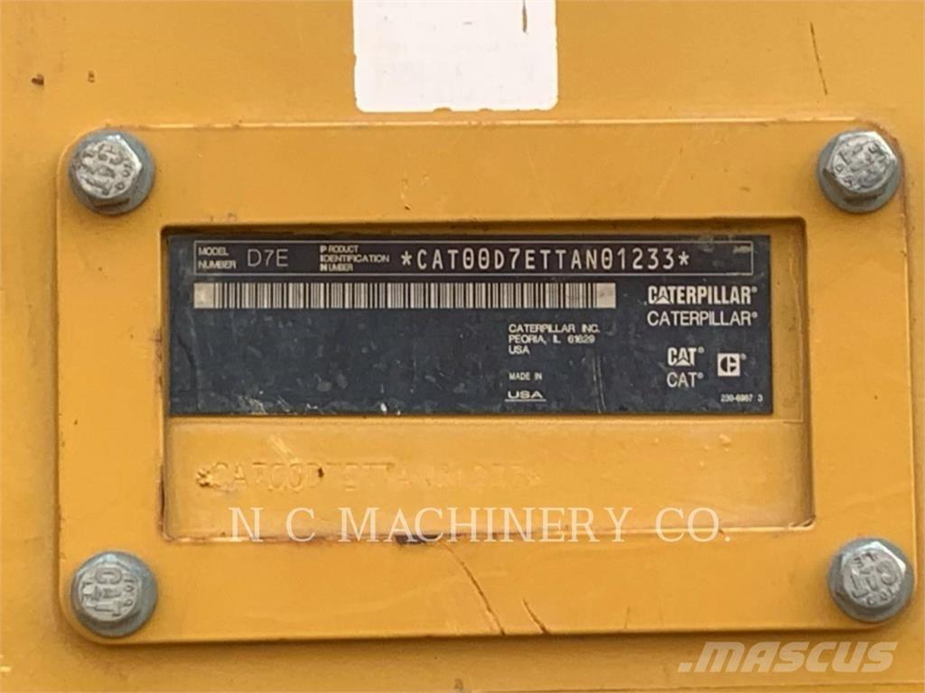 CAT D7E 크롤러 도저