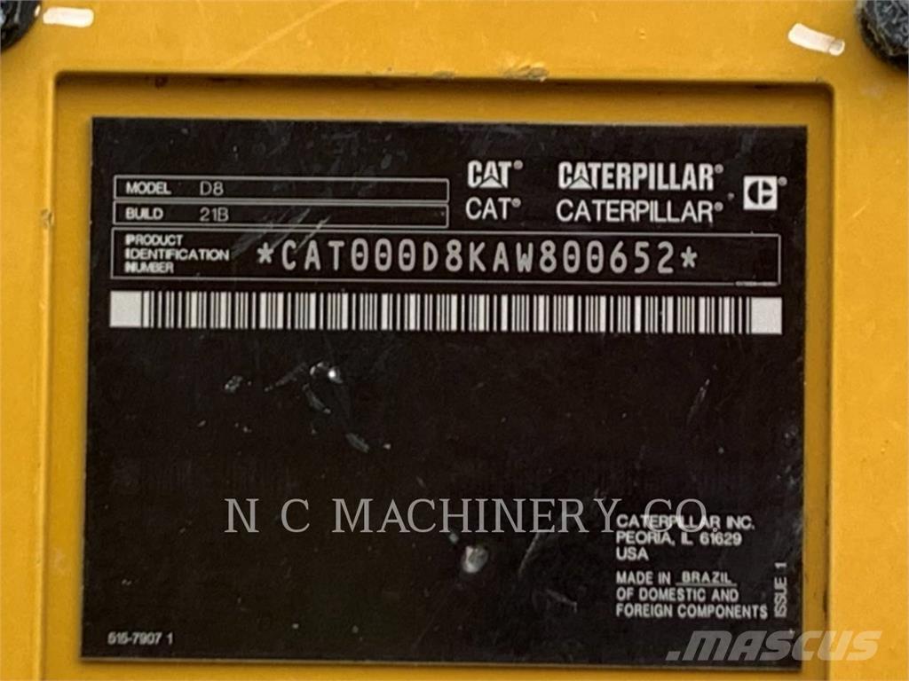 CAT D8 크롤러 도저