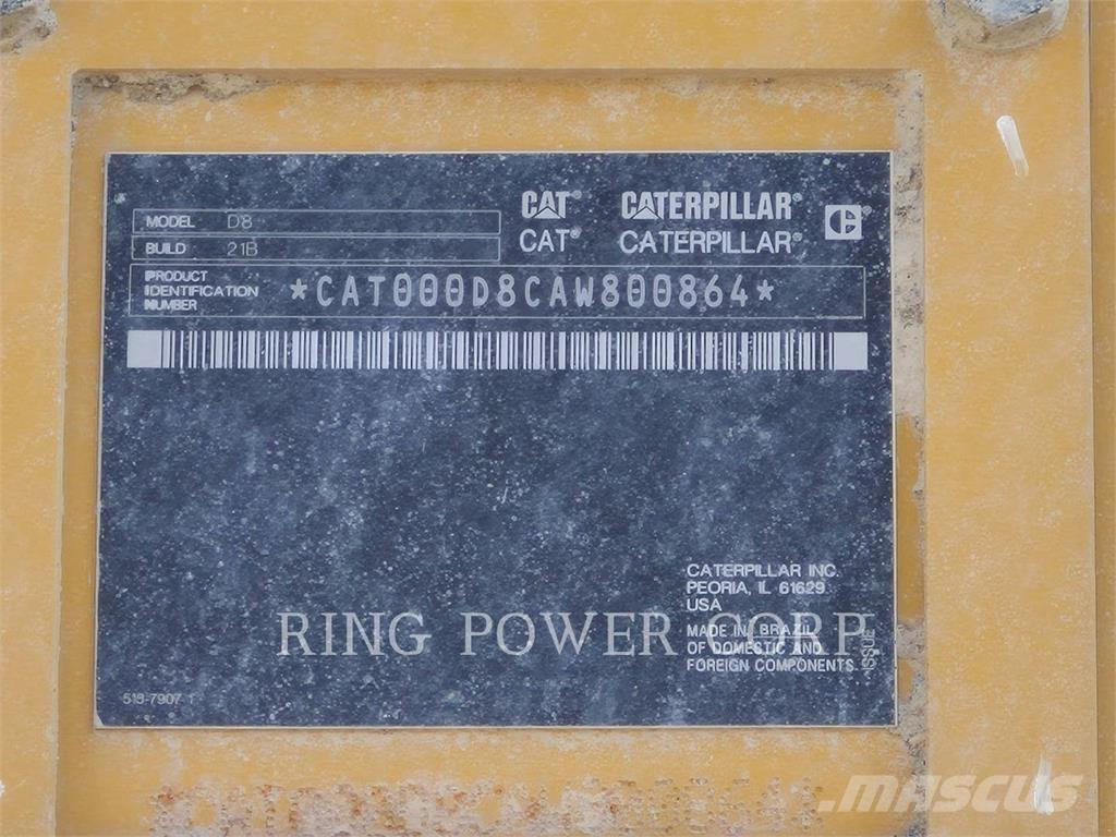 CAT D8 크롤러 도저