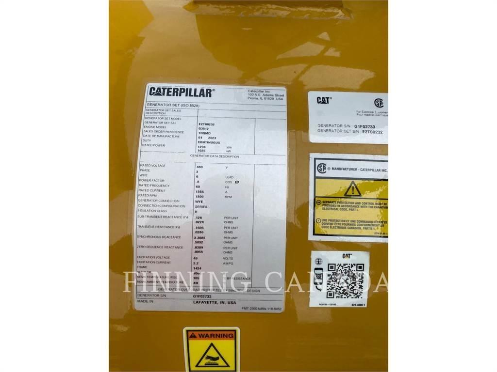 CAT G 3512 디젤 발전기