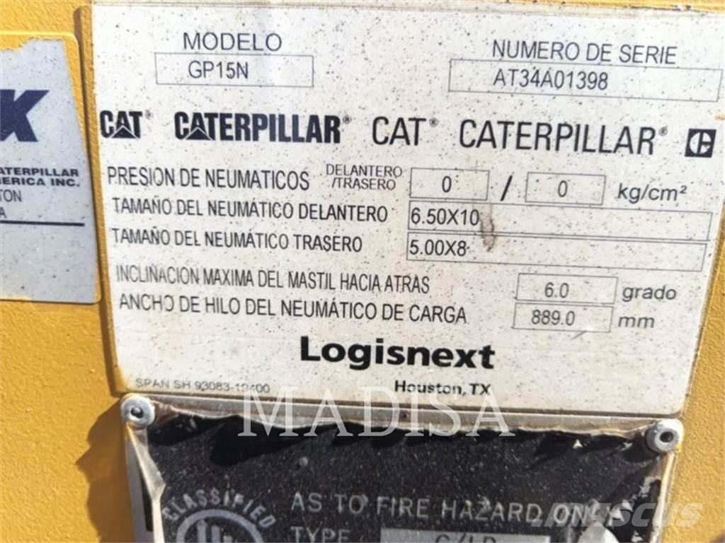 CAT GP15N5 그 외 지게차