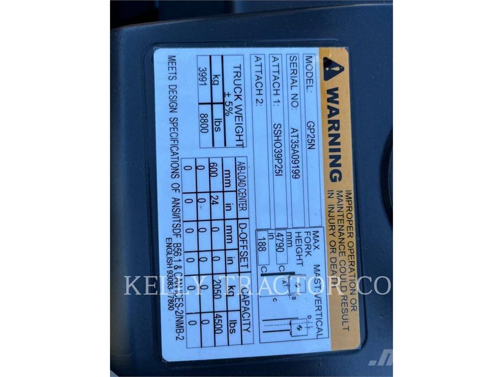 CAT GP25N 그 외 지게차