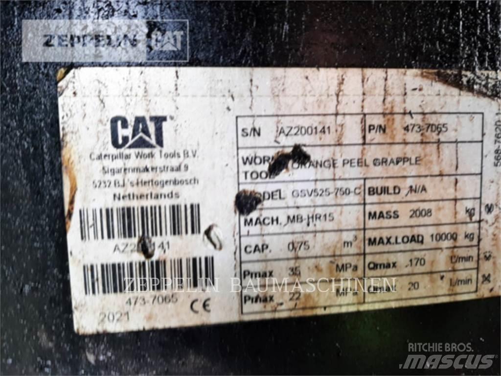 CAT GSV525 MEHRSCHALEN 집게