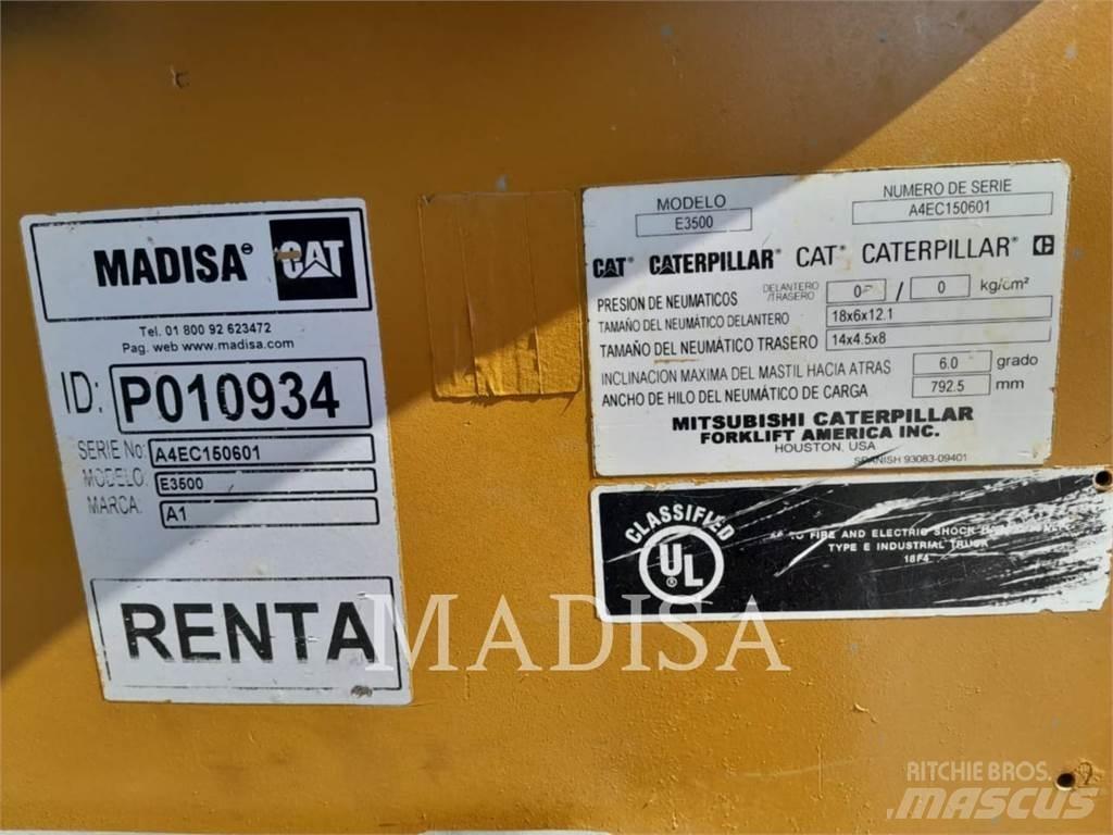 CAT LIFT TRUCKS E3500 그 외 지게차