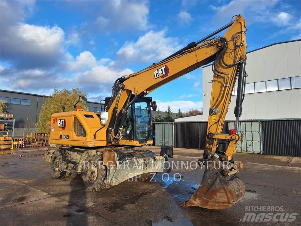 CAT M 314  휠 굴삭기