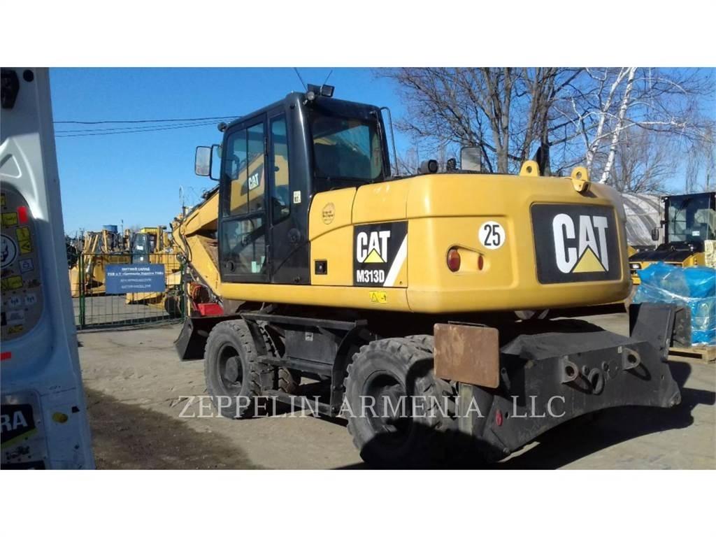 CAT M313D  휠 굴삭기