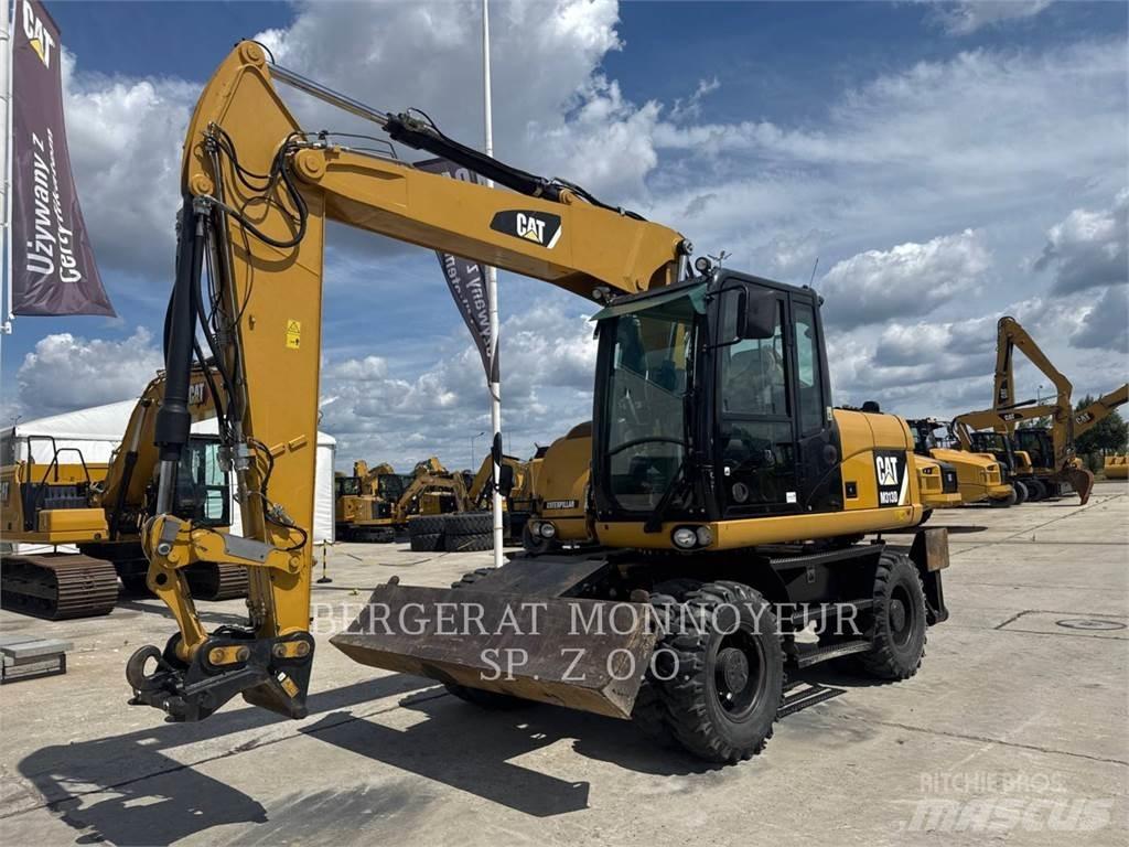 CAT M313D  휠 굴삭기