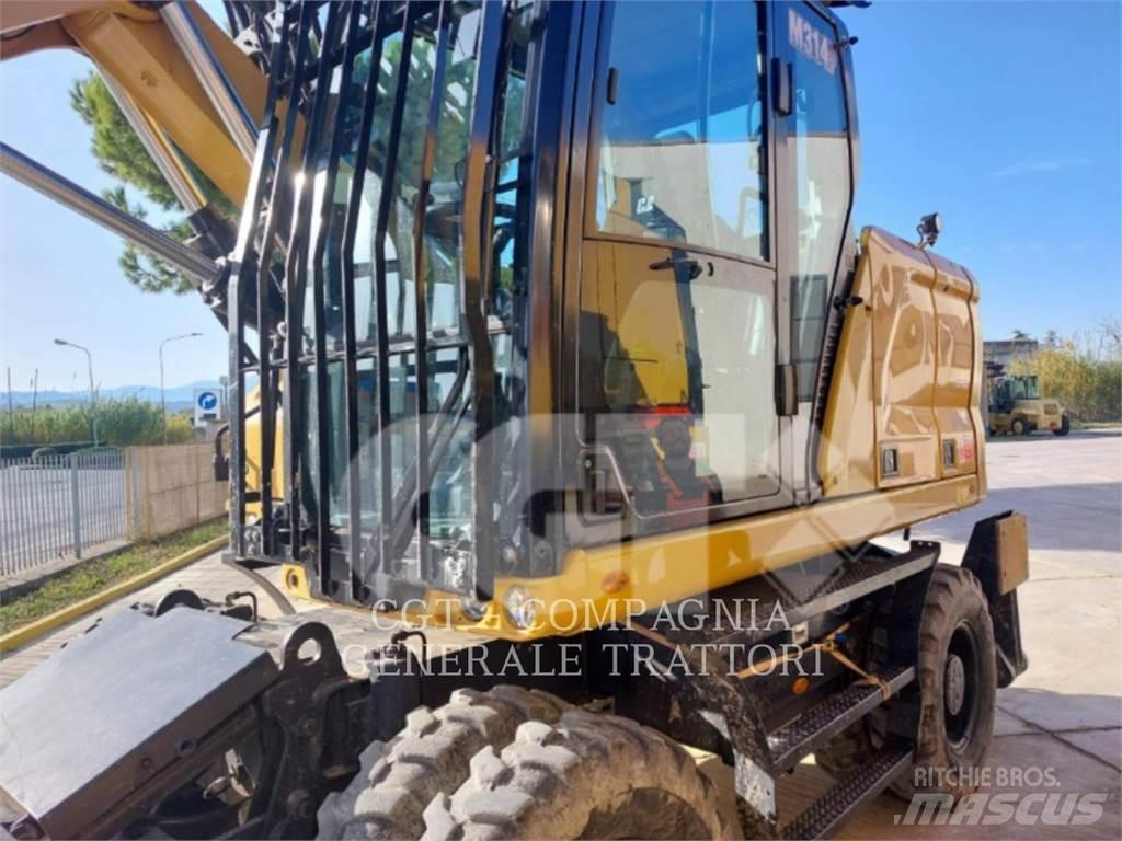 CAT M314  휠 굴삭기