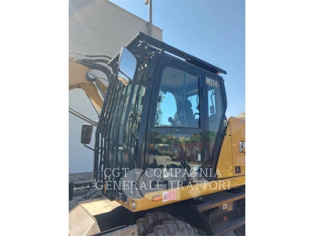 CAT M314  휠 굴삭기