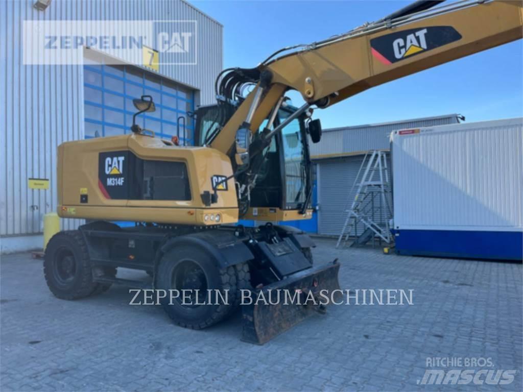 CAT M314F  휠 굴삭기