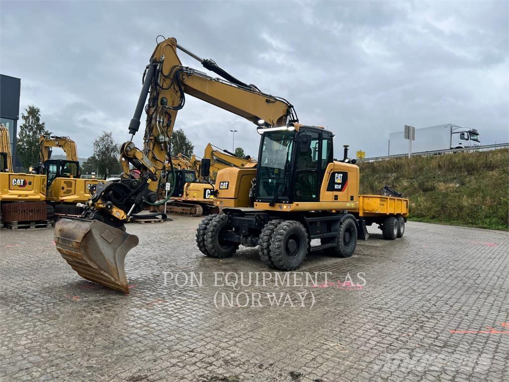 CAT M314F  휠 굴삭기