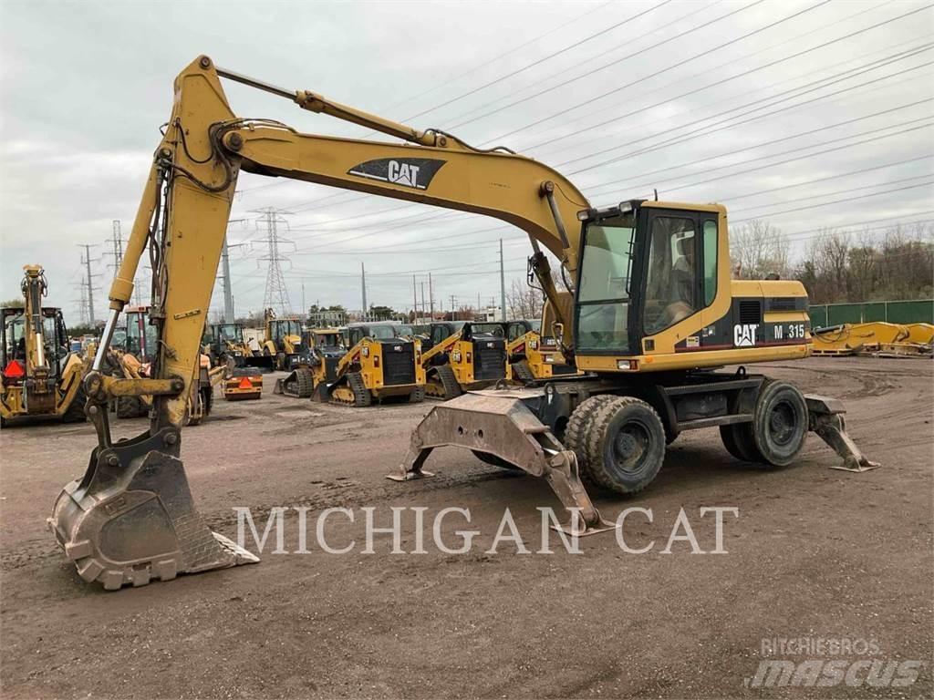 CAT M315  휠 굴삭기