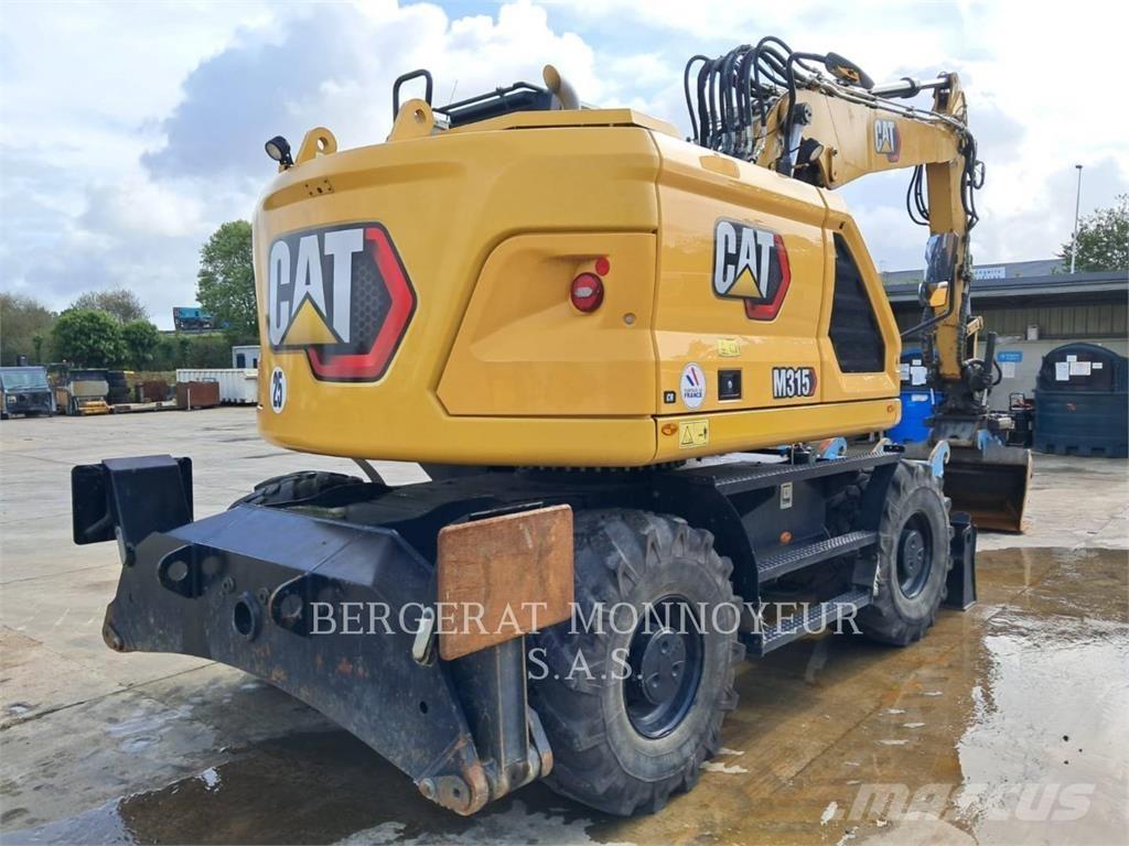 CAT M315  휠 굴삭기