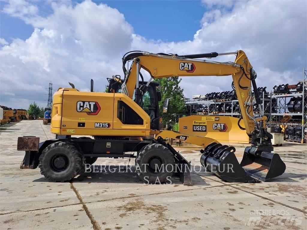 CAT M315  휠 굴삭기