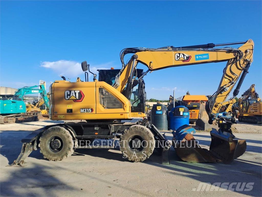 CAT M315  휠 굴삭기