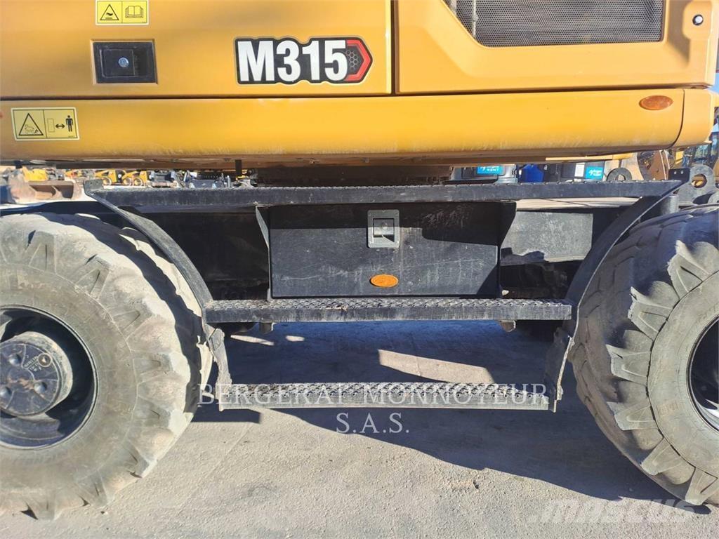 CAT M315  휠 굴삭기