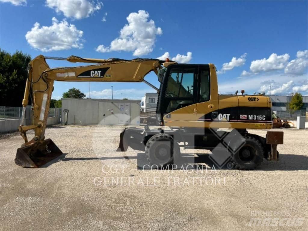 CAT M315C  휠 굴삭기