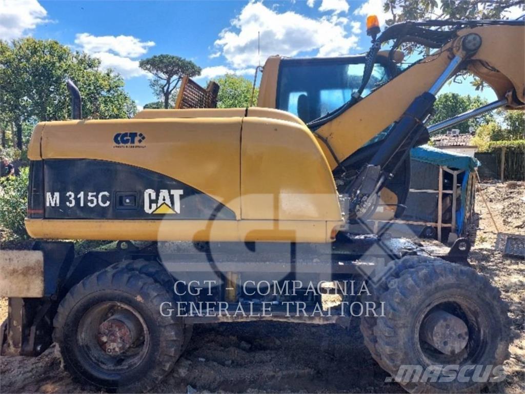CAT M315C  휠 굴삭기